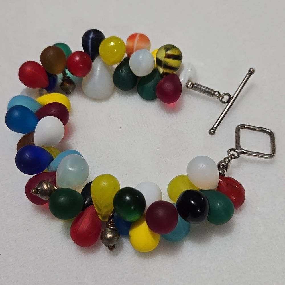 Vintage African Wedding Bead Bracelet